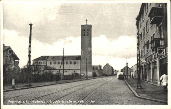 Niederrad Frankfurt am Main Bruchfeldstrasse Katholische Kirche