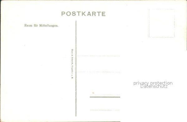 Frankfurt Main III. Wettstreit Deutscher Maennergesangsvereine Litho – Bild 2