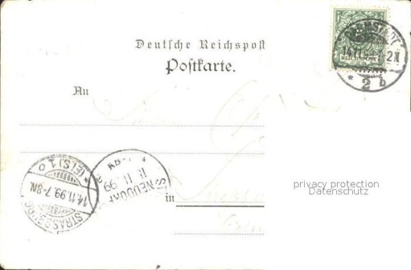 Darmstadt Reiterstandbild Grossherzog Ludwig IV. Wappen – Bild 2