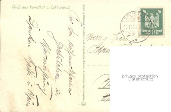 Romsthal Eckhardroth Pfarrhaus Kirche – Bild 2