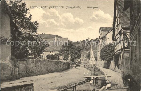 Auerbach Bergstrasse Bachgasse