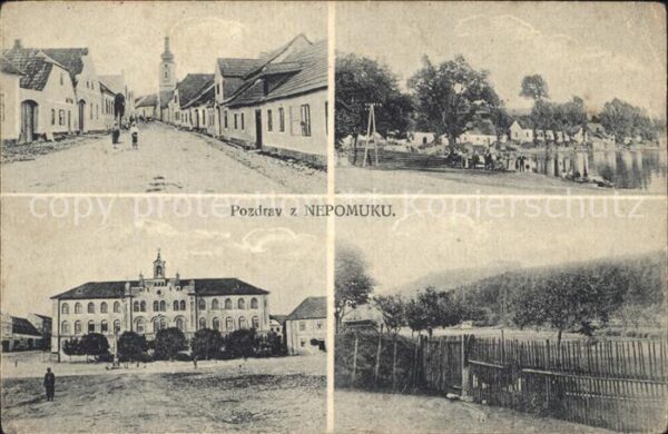 Nepomuk Pomuk Ortsansichten