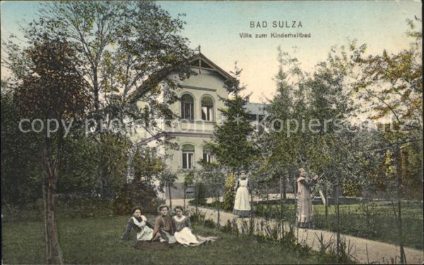 Bad Sulza Villa zum Kinderheilbad