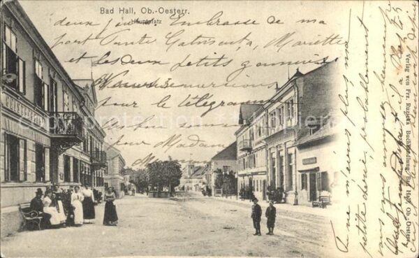 Bad Hall Oberoesterreich Hauptplatz