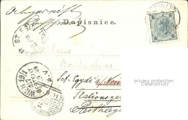Blovice Blowitz Radnice a soudni budova – Bild 2