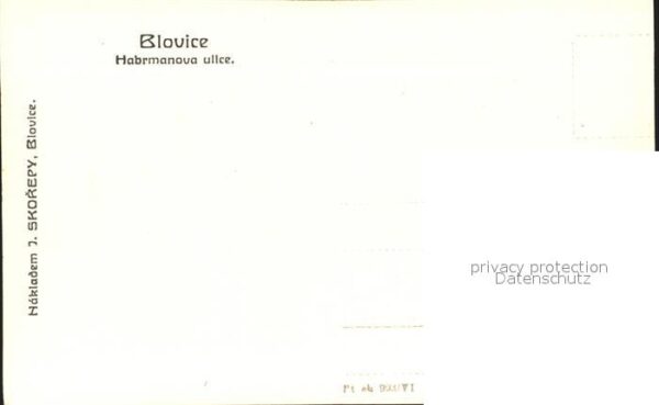 Blovice Blowitz Habrmanova ulice – Bild 2