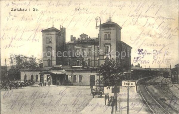 Zwickau Sachsen Bahnhof