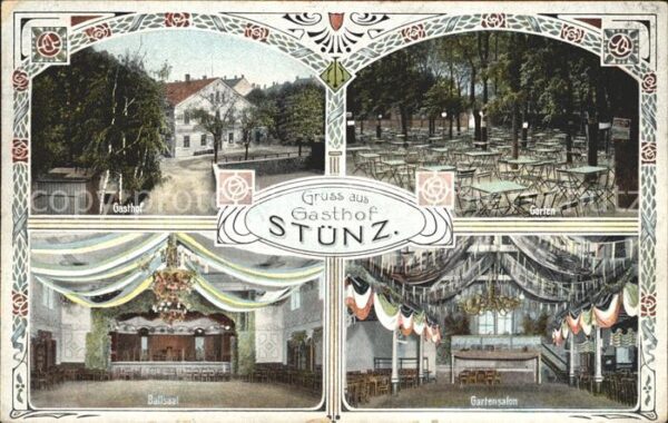 Leipzig Gasthof Stuenz Gartensalon Ballsaal