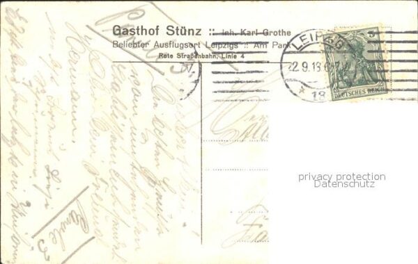 Leipzig Gasthof Stuenz Gartensalon Ballsaal – Bild 2