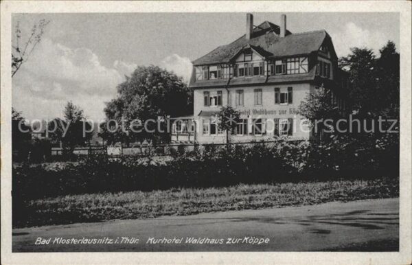 Bad Klosterlausnitz Kurhotel Waldhaus zur Koeppe