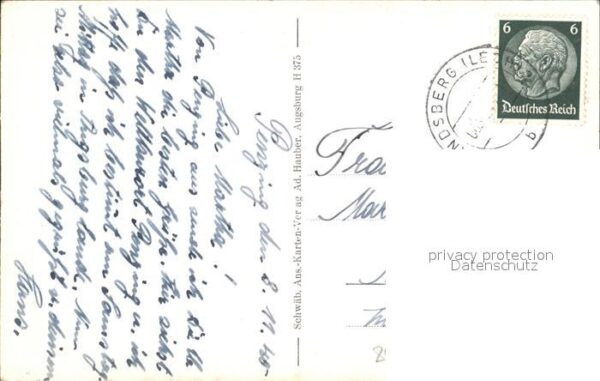 Penzing Auerbergland Kriegerdenkmal Siedlung Ortspartie – Bild 2