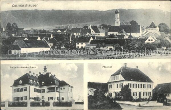 Zusmarshausen Luitpold-Krankenhaus Pfarrhof