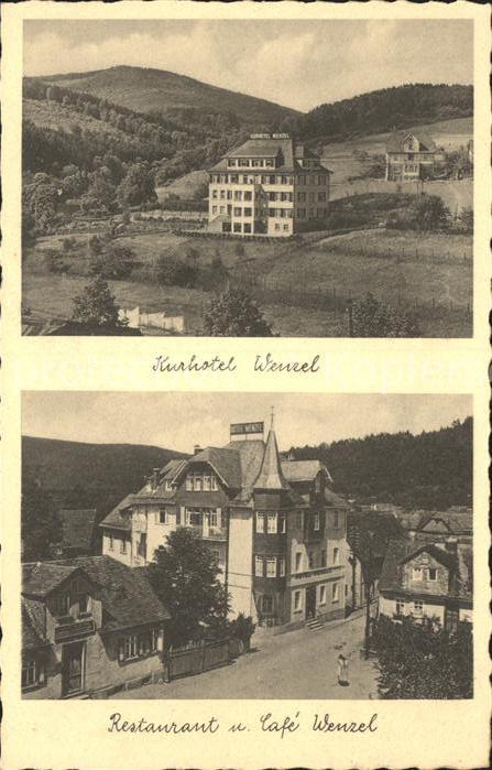 Schmitten Taunus Kurhotel Wenzel Restaurant-Cafe Wenzel