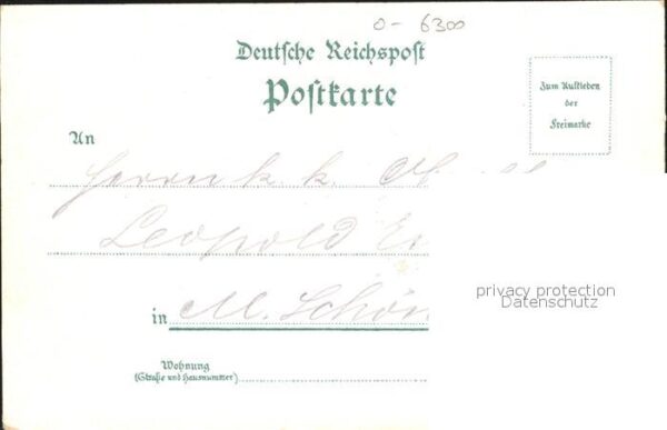 Bad Ilmenau Hotel zur Tanne Gabelbach Schwalbenstein Litho – Bild 2
