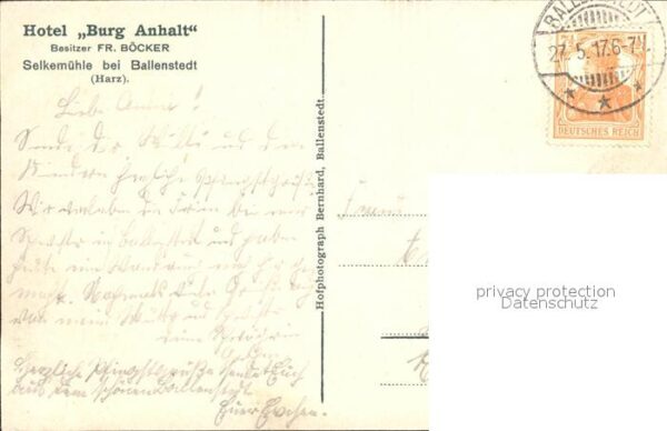 Ballenstedt Hotel Burg Anhalt Selkemuehle – Bild 2