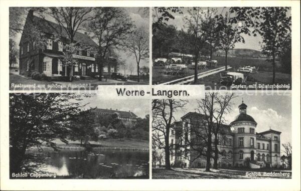 Langern Lippe Restaurant zur schoenen Aussicht Schloss Buddenberg