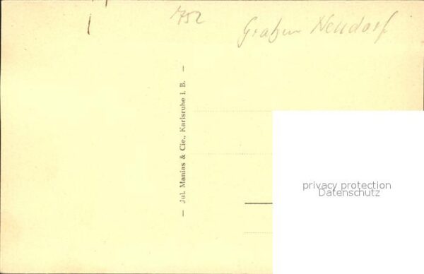 Graben-Neudorf Kreislandwirtschaftsschule Zeichnung – Bild 2