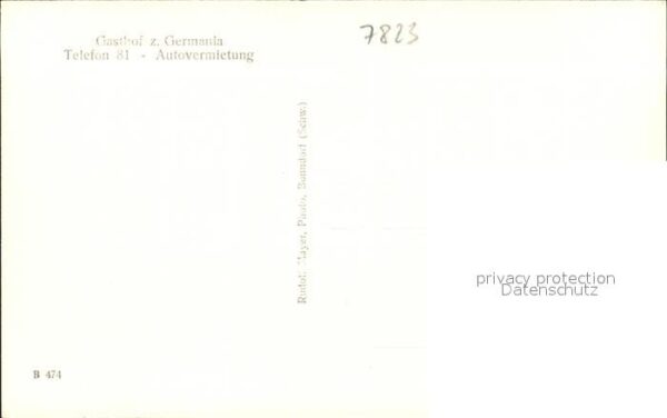 Bonndorf Schwarzwald Gasthof zur Germania – Bild 2