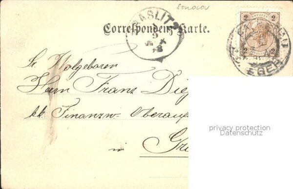 Falkenau Eger Sokolov Bahnhofstrasse – Bild 2