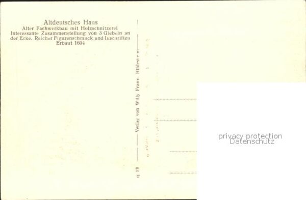 Hildesheim Restaurant Altdeutsches Haus – Bild 2