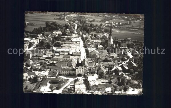 Schwanenstadt Fliegeraufnahme