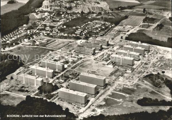 Bochum Fliegeraufnahme Ruhruniversitaet
