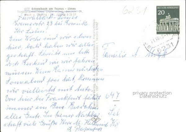 Schwalbach Taunus Limes Fliegeraufnahme – Bild 2