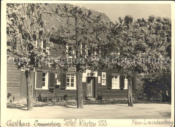 Neulaudenberg Gasthaus Sommerberg
