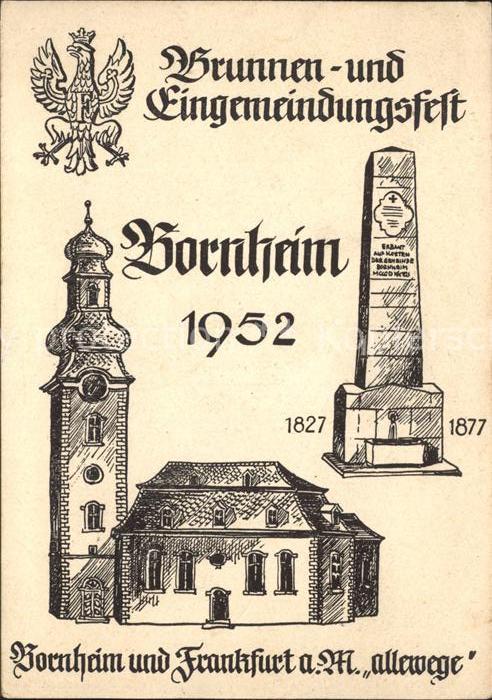 Bornheim Hessen Brunnen- und Eingemeindungsfest