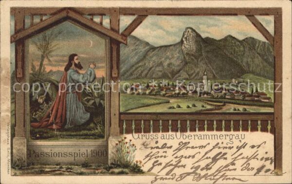 Oberammergau Passionsspiel 1900