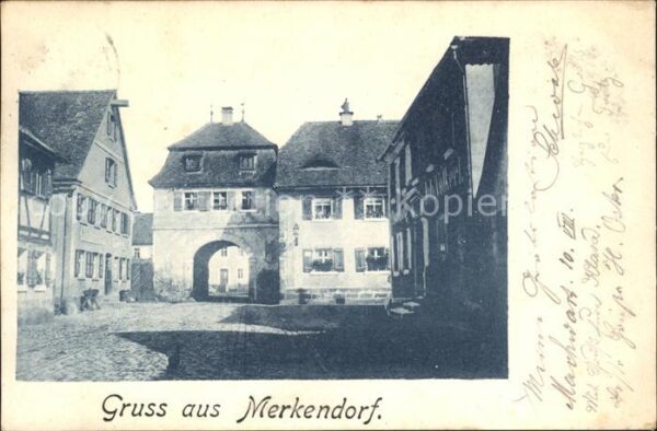 Merkendorf Mittelfranken Innenstadt