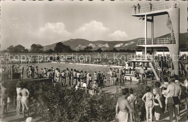 Heidelberg Neckar Neues Schwimmbad