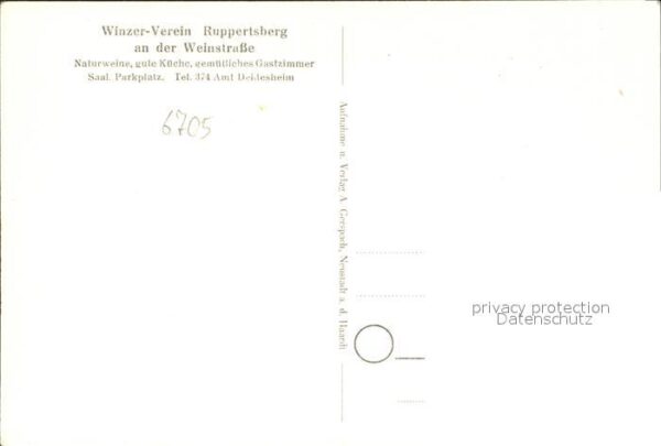 Ruppertsberg Winzer- Verein – Bild 2