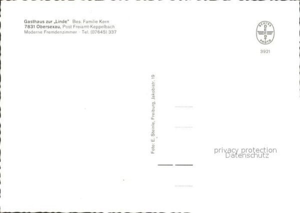 Sexau Gasthaus zur Linde – Bild 2