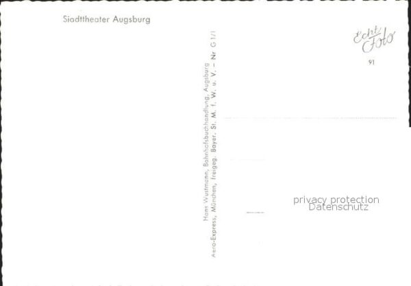Augsburg Stadttheater – Bild 2