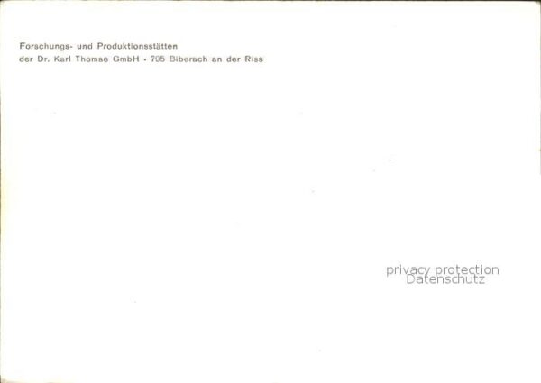 Biberach Riss Forschungs- und Produktionsstaetten Doktor Karl Thomae GmbH – Bild 2