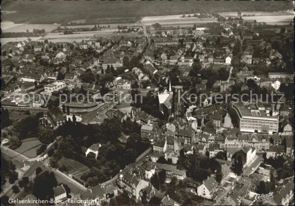 Gelsenkirchen Fliegeraufnahme