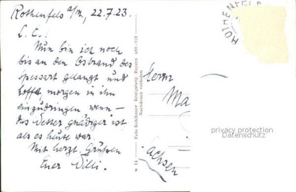 Rothenfels Unterfranken Teilansicht – Bild 2