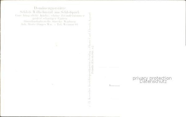 Kassel Domaenengaststaette Schloss Wilhelmstal am Schlosspark – Bild 2