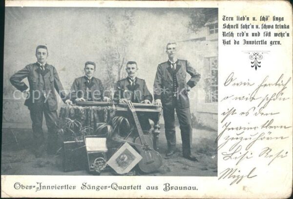 Braunau Inn Oberinnviertler Saengerquartett