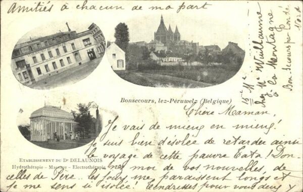 Peruwelz Eglise Etablissement du Dr Delaunois