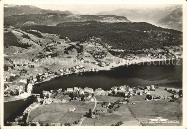 Norheimsund Fliegeraufnahme