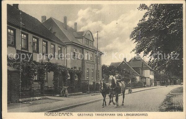 Nordstemmen Gasthaus Tangermann Landbundhaus Pferde