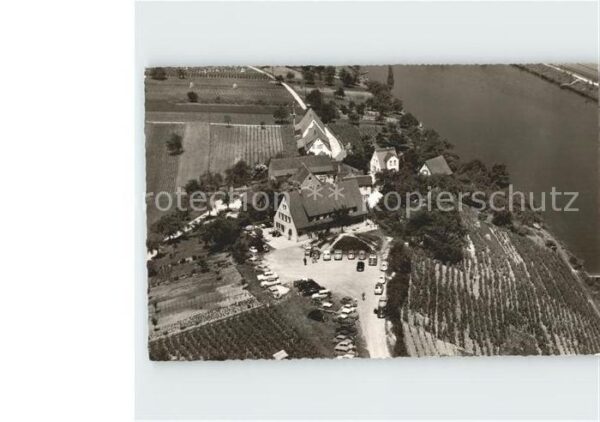 Besigheim Hoehengaststaette Zum Anker Schreyerhof Schiffsanlegestelle Fliegerauf