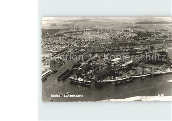 Emden Ostfriesland Fliegeraufnahme