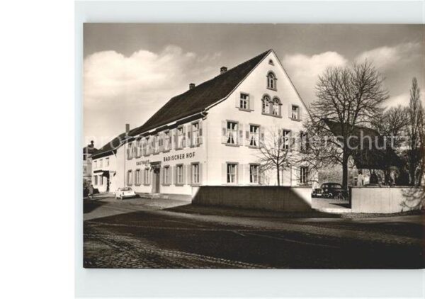 Haltingen Gasthaus Badischer Hof