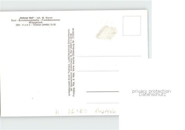 Hahn Oldenburg Hahner Hof Fliegeraufnahme – Bild 2