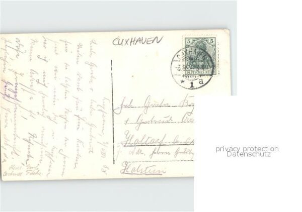 Cuxhaven Nordseebad Teilansicht – Bild 2