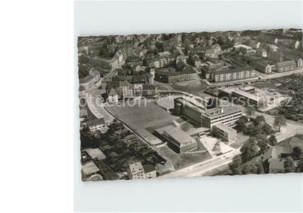 Essen Ruhr Helmholtz Gymnasium Fliegeraufnahme