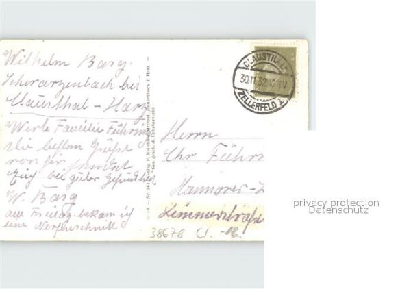 Clausthal-Zellerfeld Heilstaette Schwarzenbach Fliegeraufnahme – Bild 2
